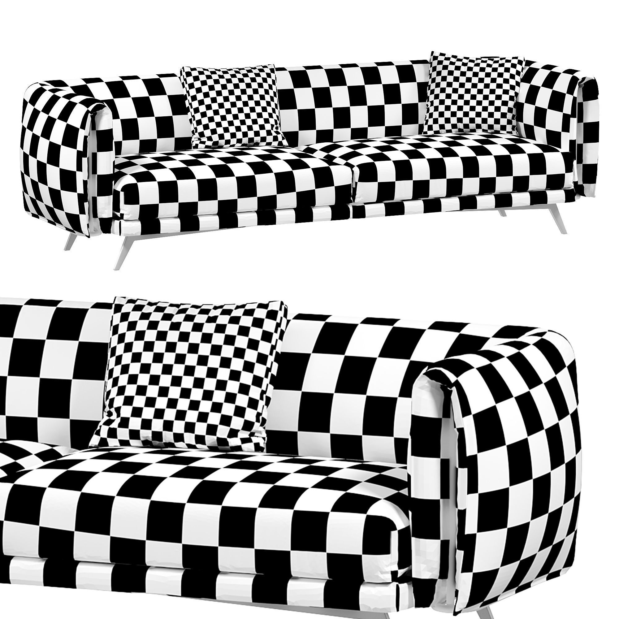 Saddle Sofa by bonaldo 3D model_5