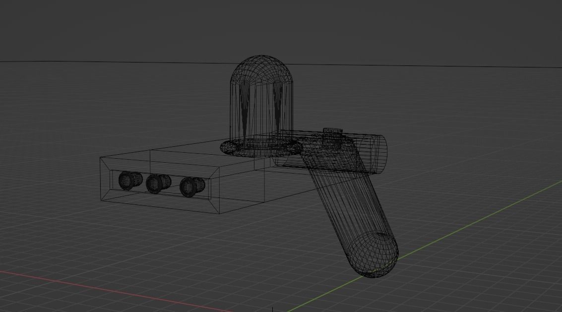 ricks weapon 3D model_2