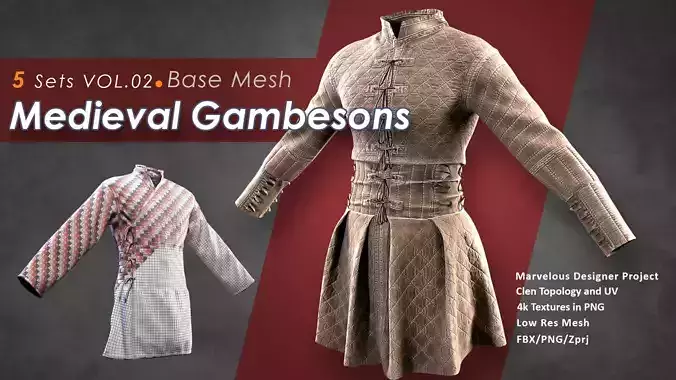 Medieval Gambesons Vol 2 