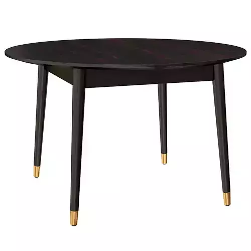 Mateo Round Dinner Table 3D model