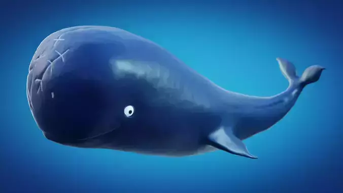 Whale laboon 3D model