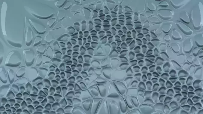 Parametric design wall - Voronoi