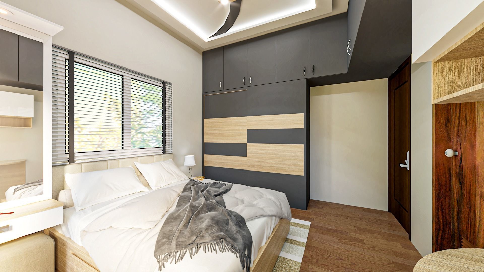 3BHK Flat 3D model_18