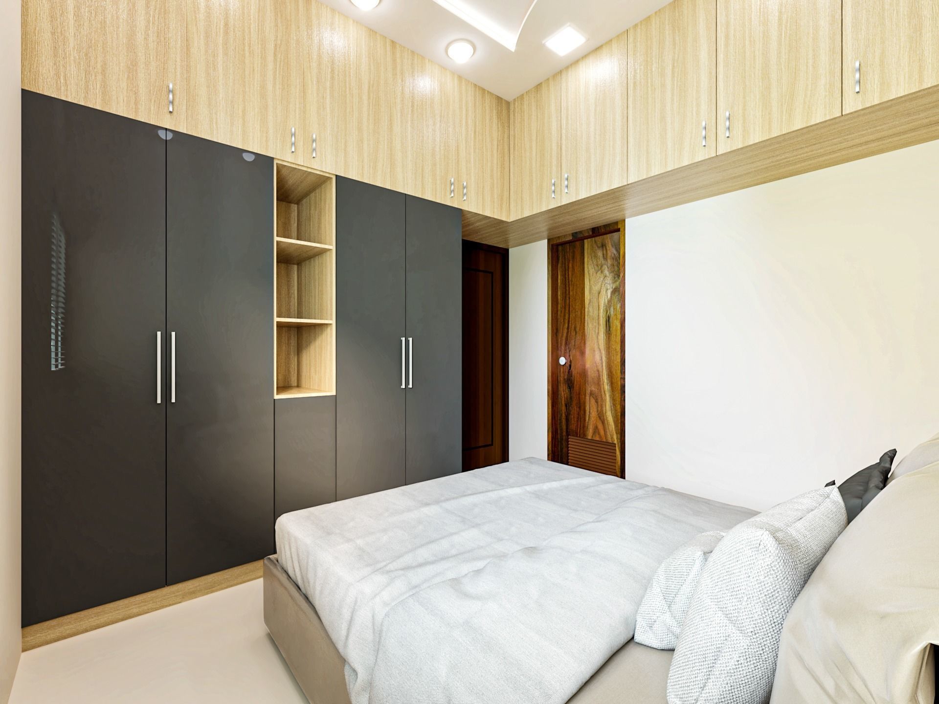 3BHK Flat 3D model_1