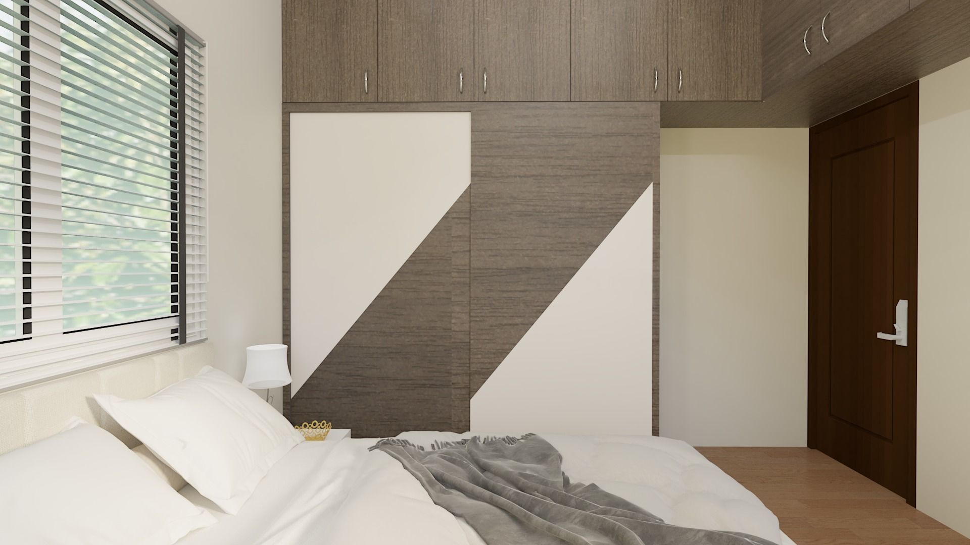 3BHK Flat 3D model_16