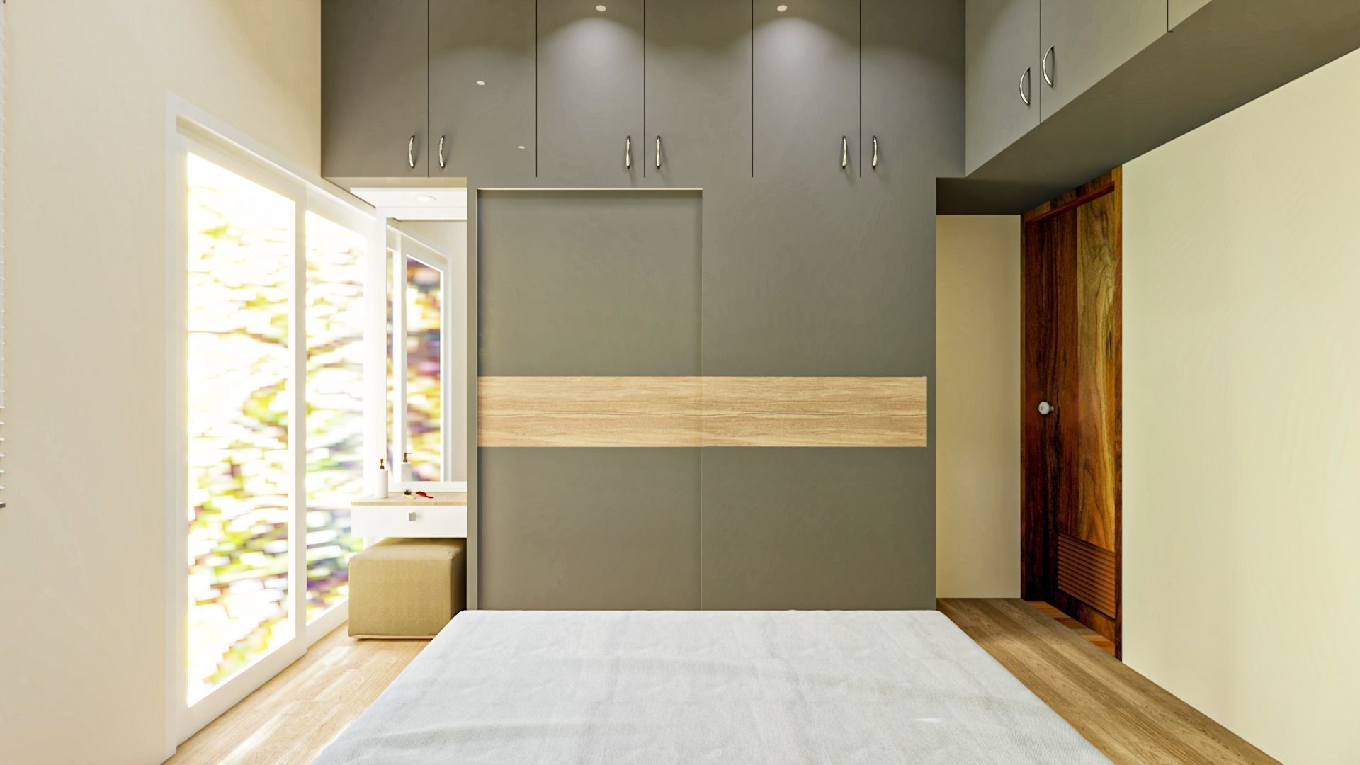 3BHK Flat 3D model_22