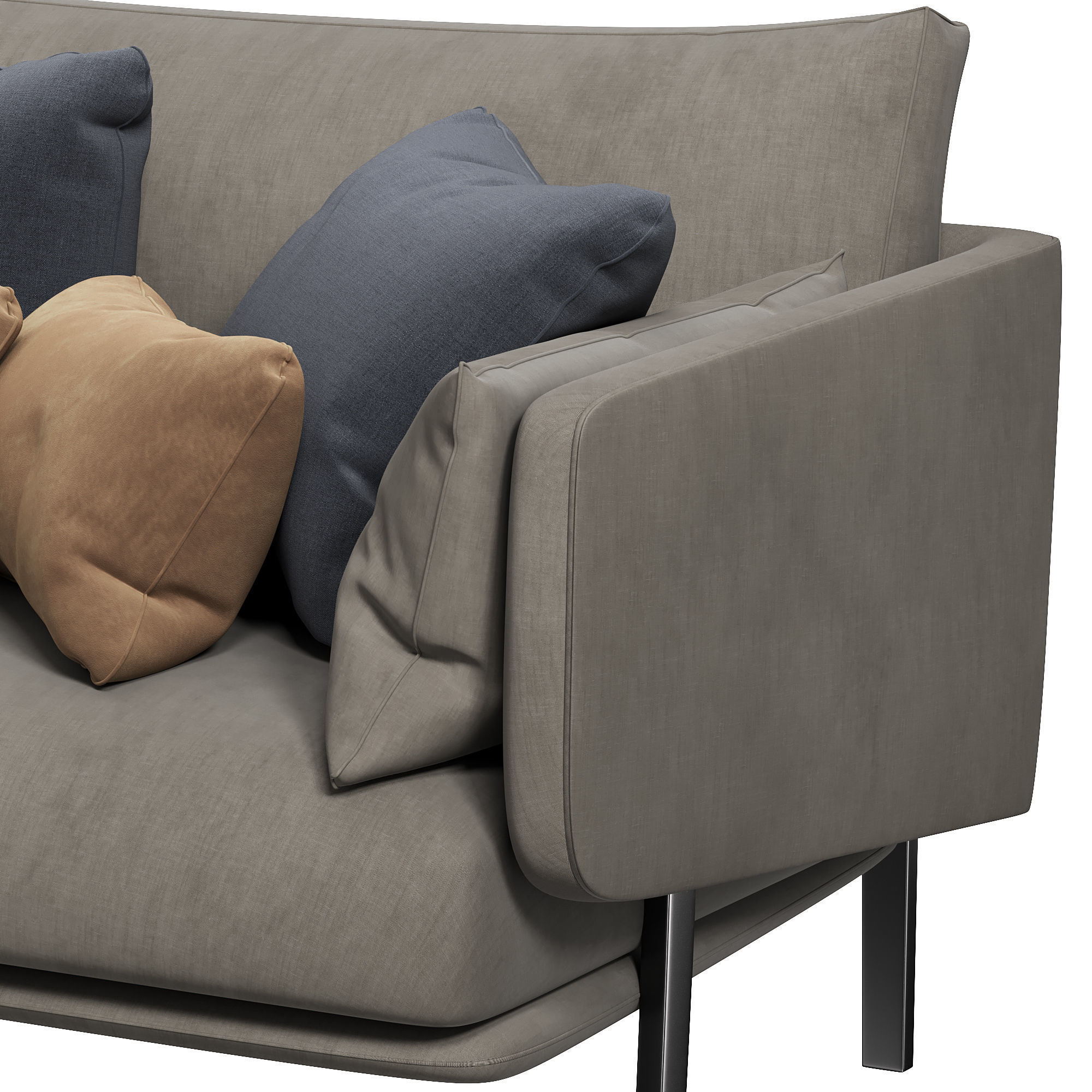 Structure Sofa by bonaldo 3D model_2