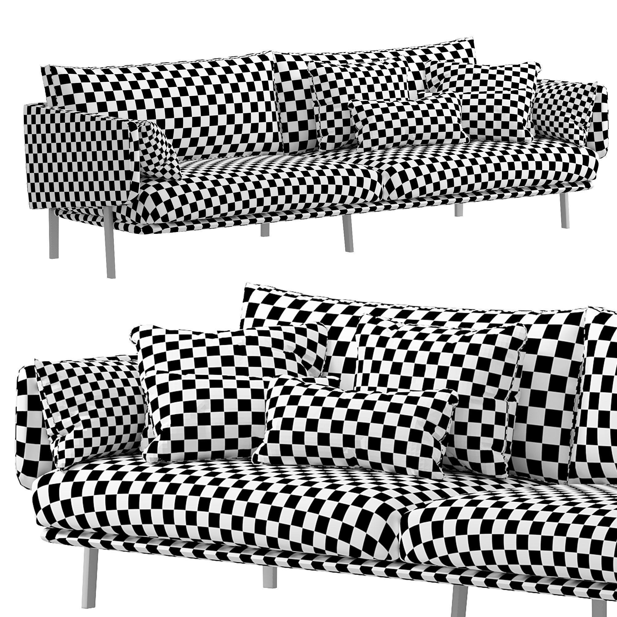 Structure Sofa by bonaldo 3D model_7
