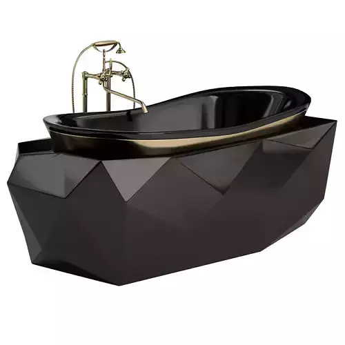 Diamond bathtub by Brabbu