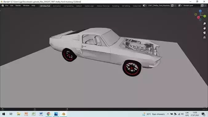 1967 mustang v8 twin turbo