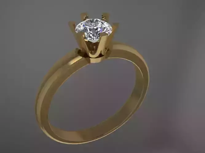 Rings engagement ring with diamond