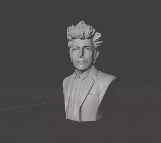 Bob Dylan 3D print model