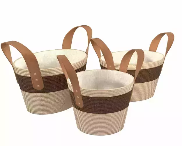 Decor Basket Set of 3