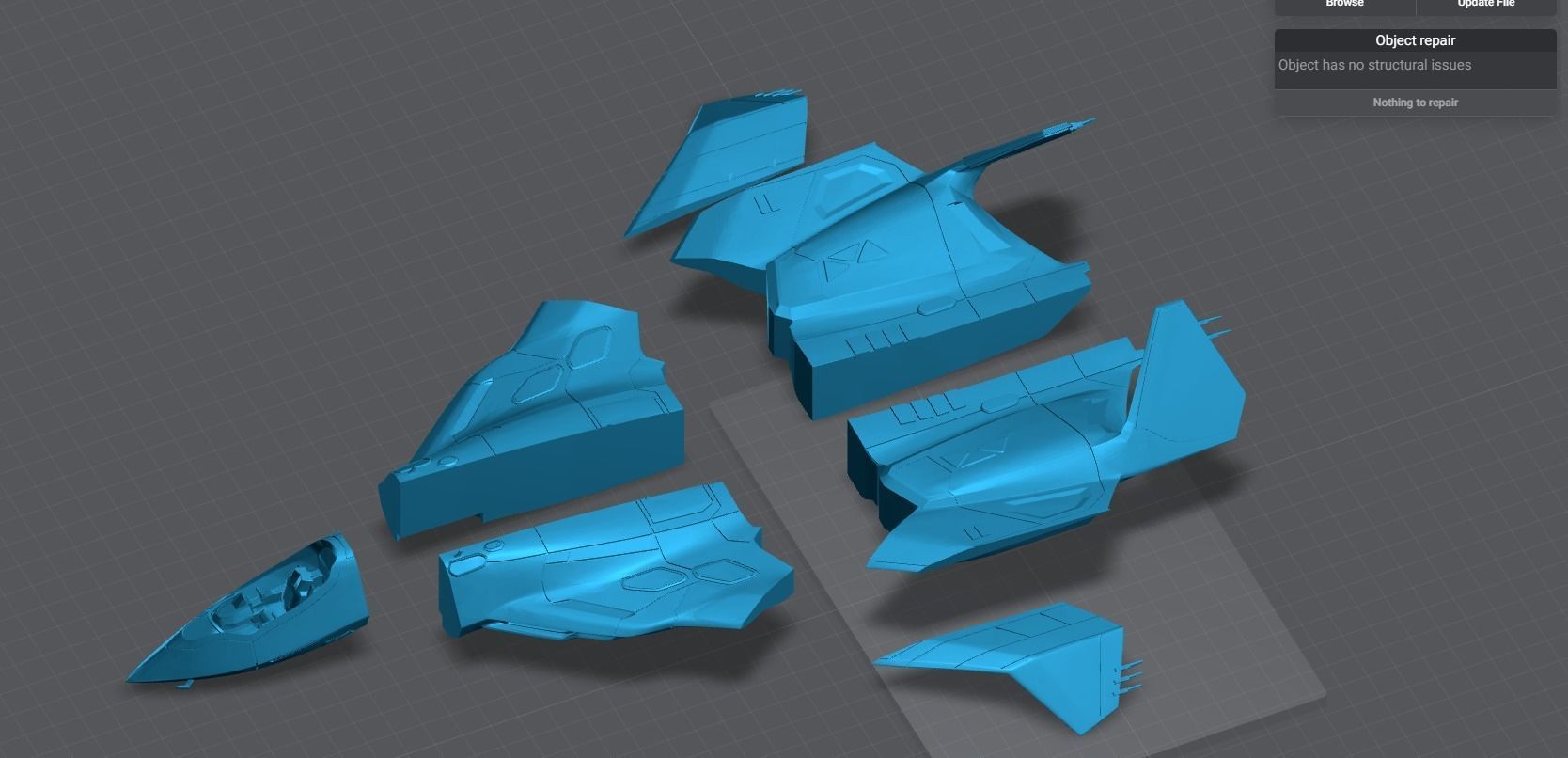 H8 Global Defender Scale model 3D print model_6