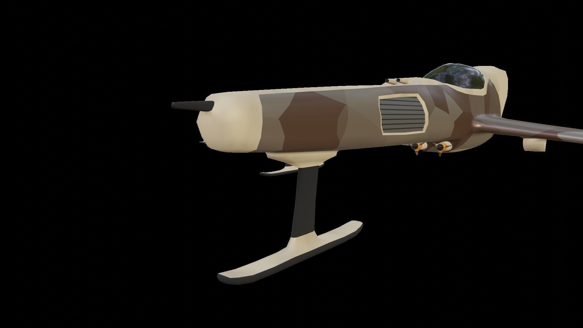 Sci-Fi Military Spaceship - Lightwing G3 3D print model_2