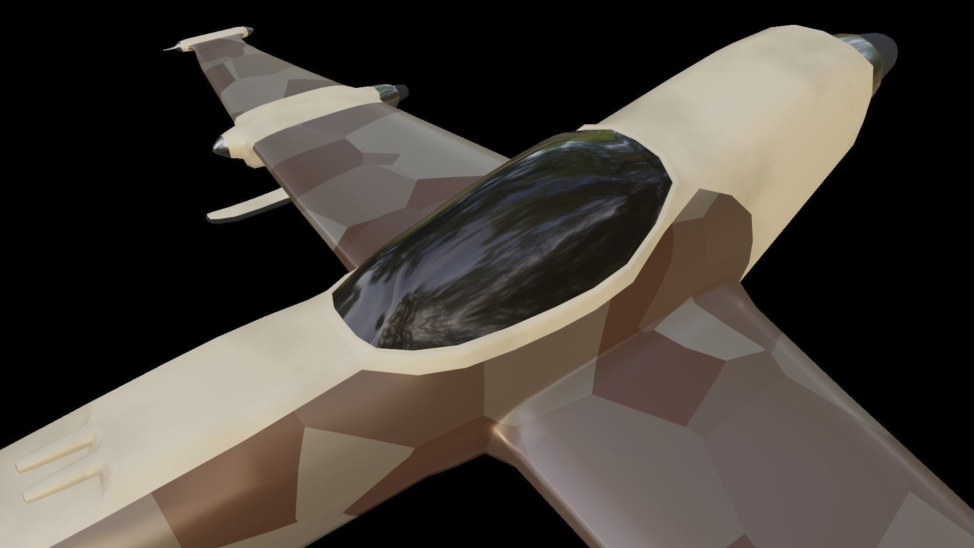 Sci-Fi Military Spaceship - Lightwing G3 3D print model_9