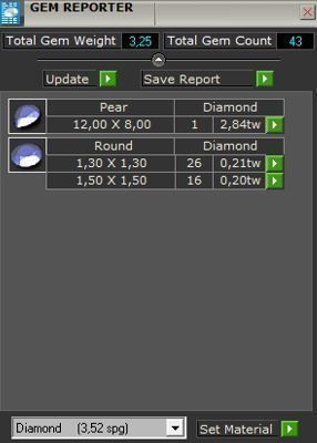 pear shape halo ring 392 3D print model_5