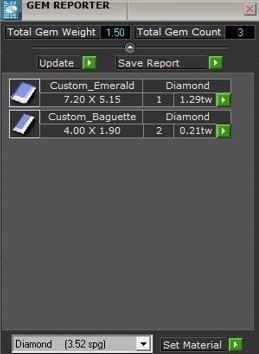 3 stone emerald ring 393 3D print model_5