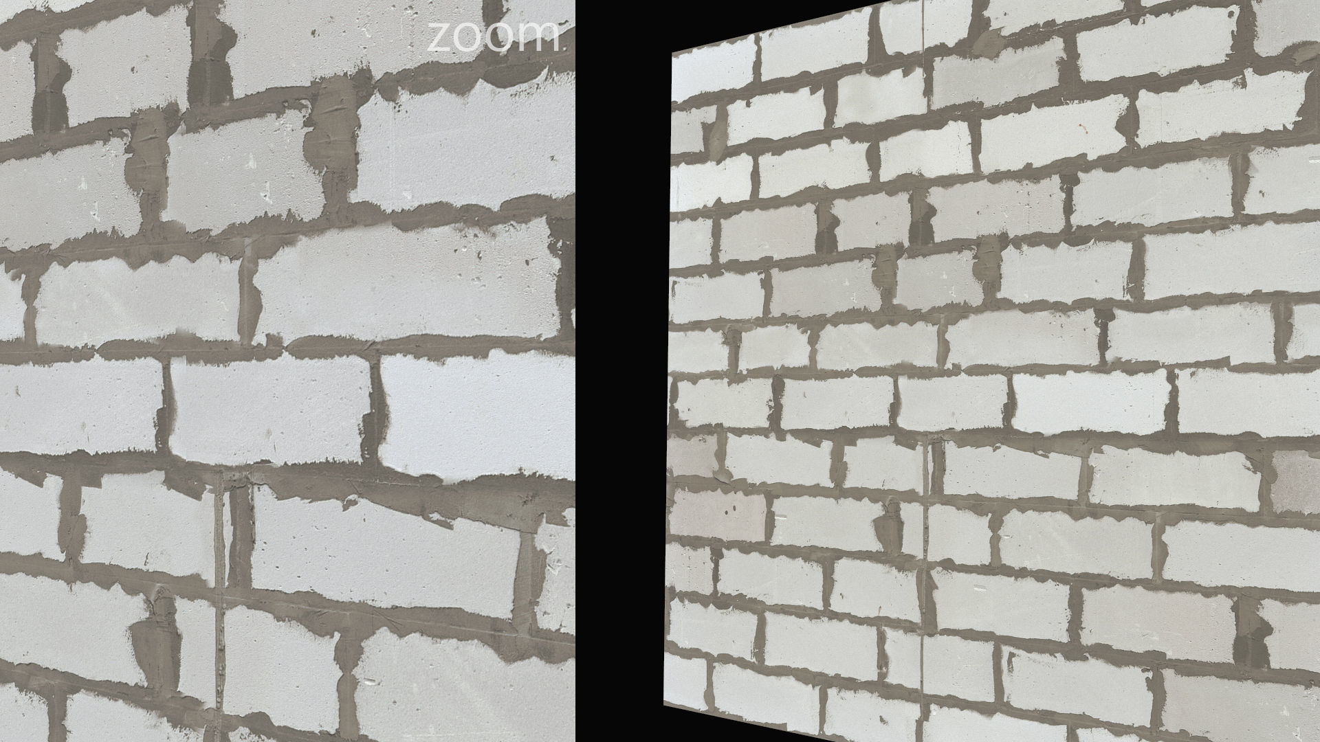 Floor and wall construction surfaces set1 UE Low-poly 3D model_9