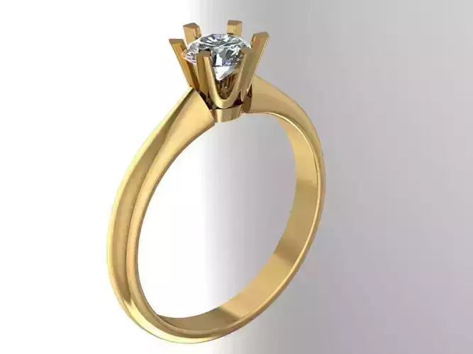 Rings engagement ring gold