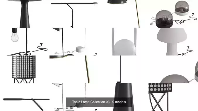 Table Lamp Collection 03