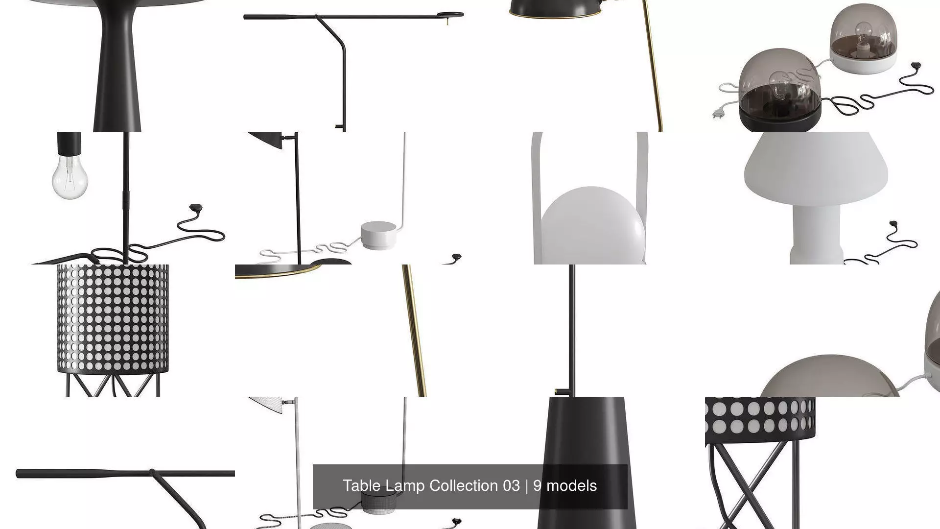 Table Lamp Collection 03 _1