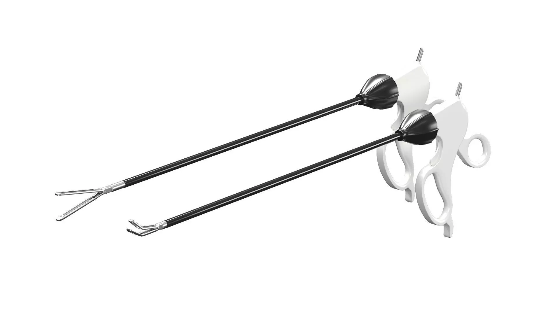 Laparoscopic Bowel Grasper 3D model_0