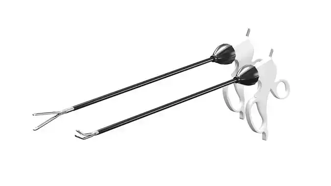 Laparoscopic Bowel Grasper 3D model