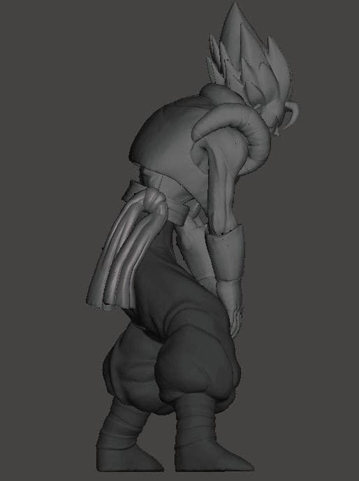 skinnny veku dragon ball 3D print model_1