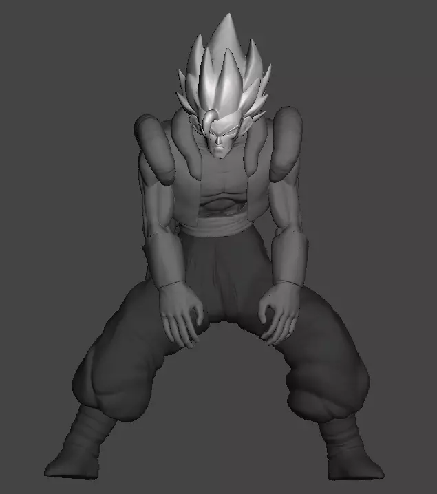 skinnny veku dragon ball 3D print model_0