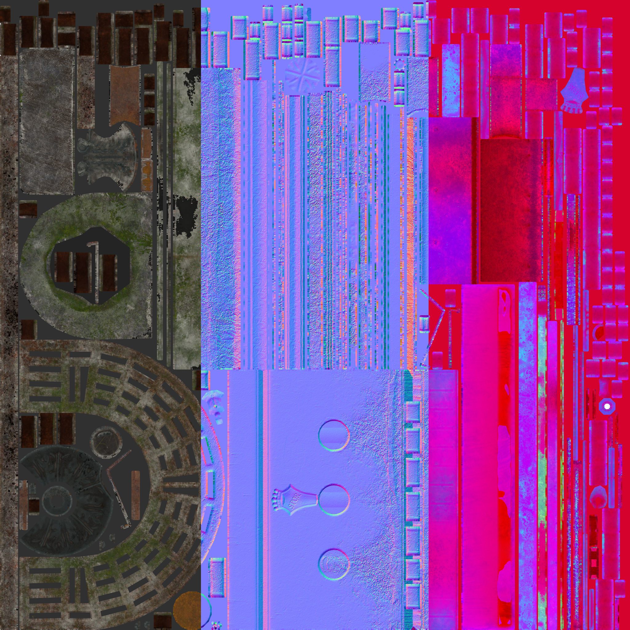 Nasone or Fontanella Low-poly 3D model_7