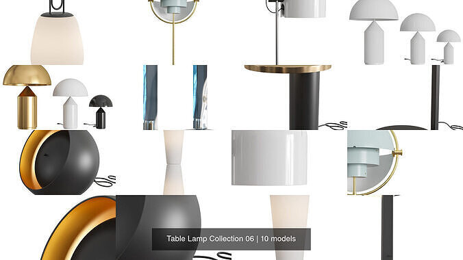 Table Lamp Collection 06 