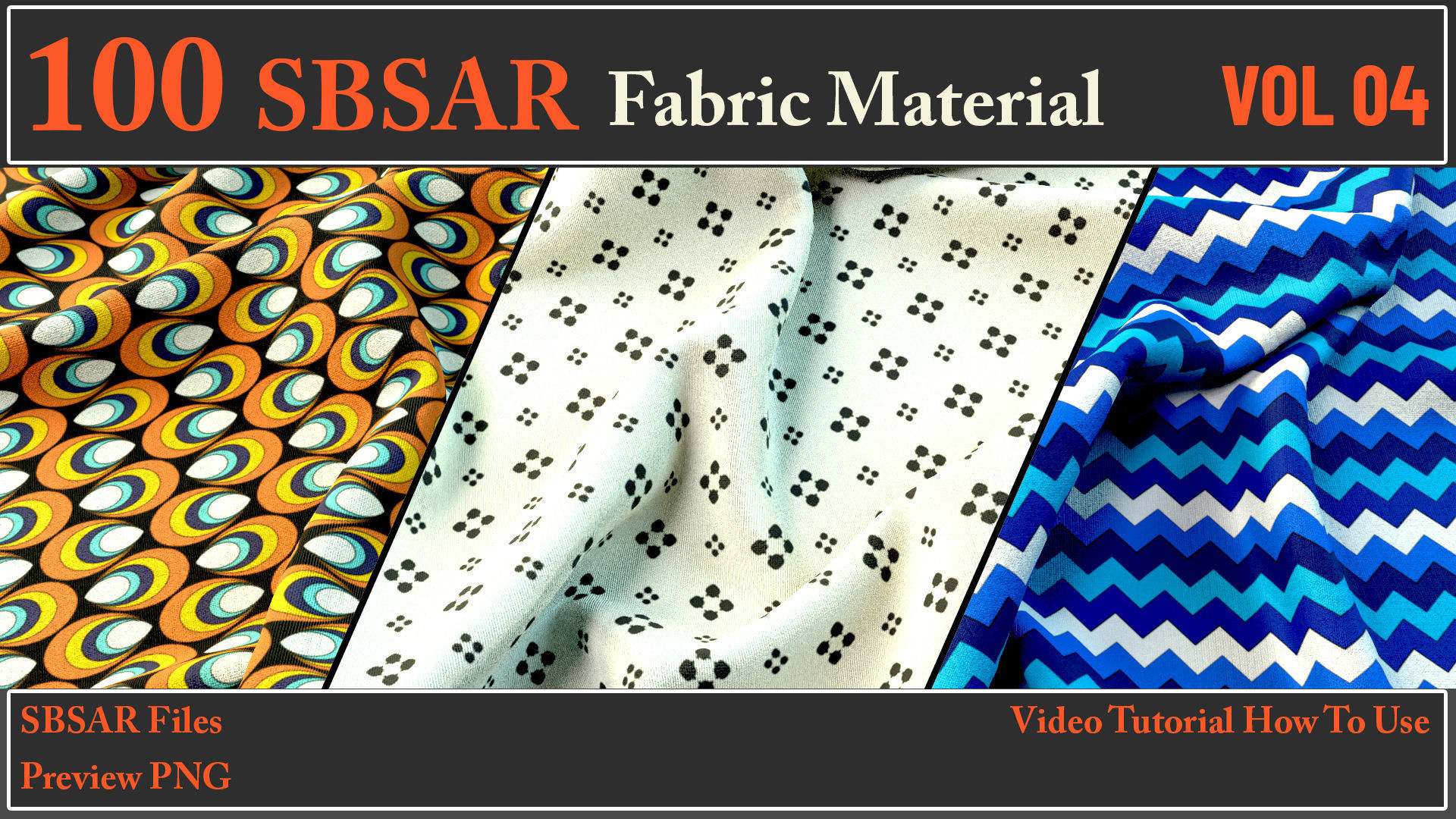 100 SBSAR Files Fabric Materials VOL 04   Texture_6