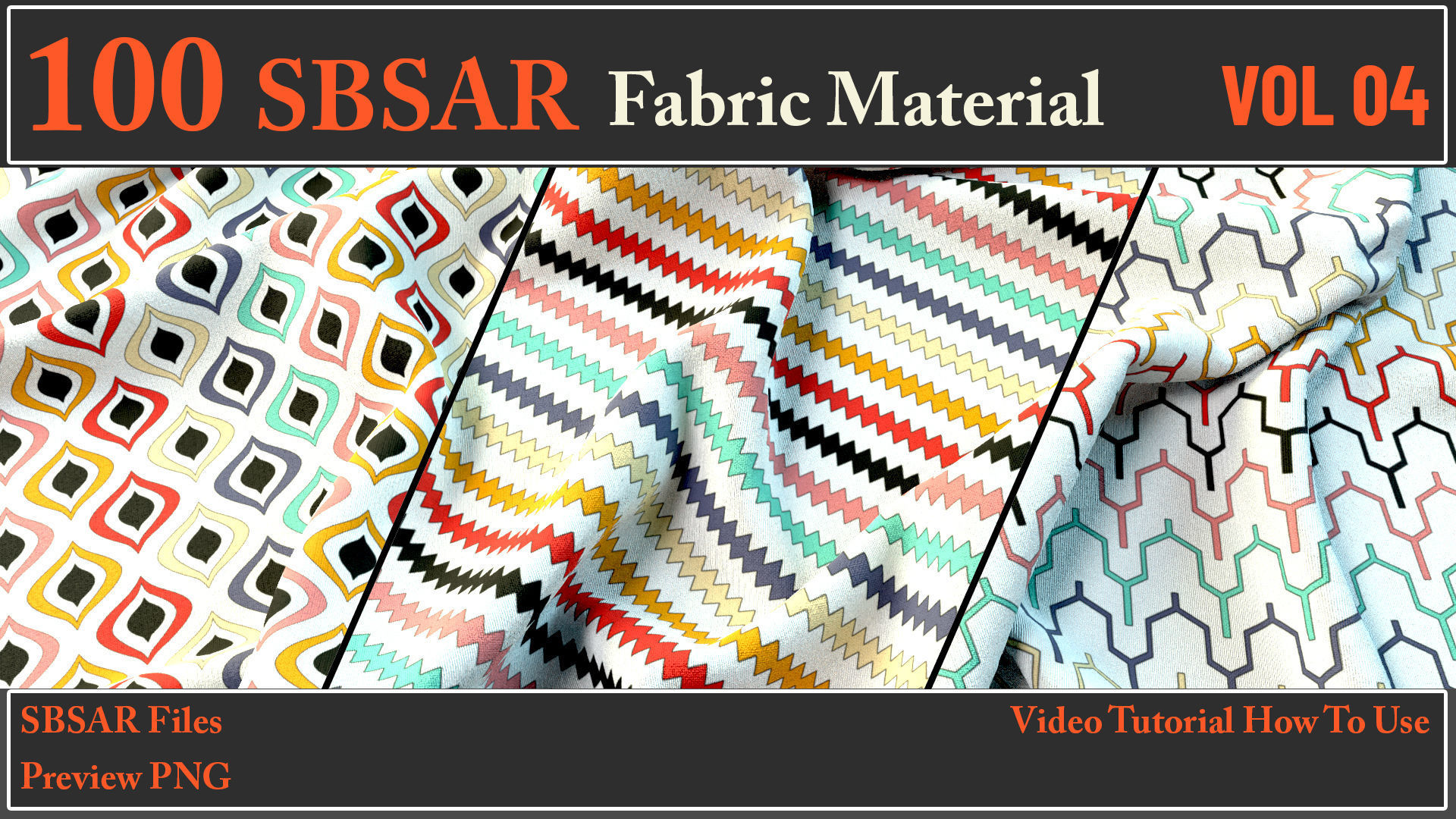 100 SBSAR Files Fabric Materials VOL 04   Texture_14