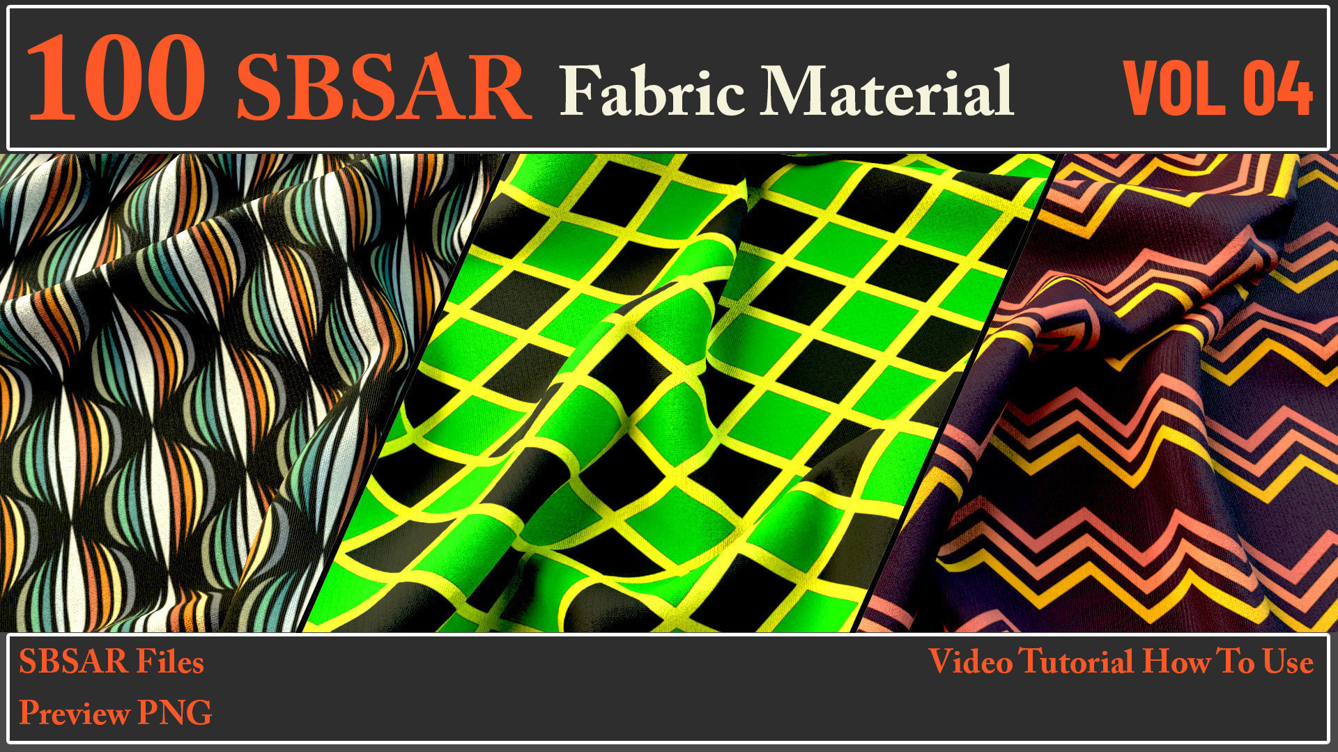 100 SBSAR Files Fabric Materials VOL 04   Texture_23