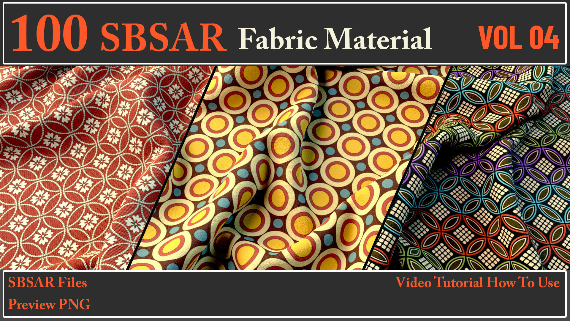 100 SBSAR Files Fabric Materials VOL 04   Texture_25