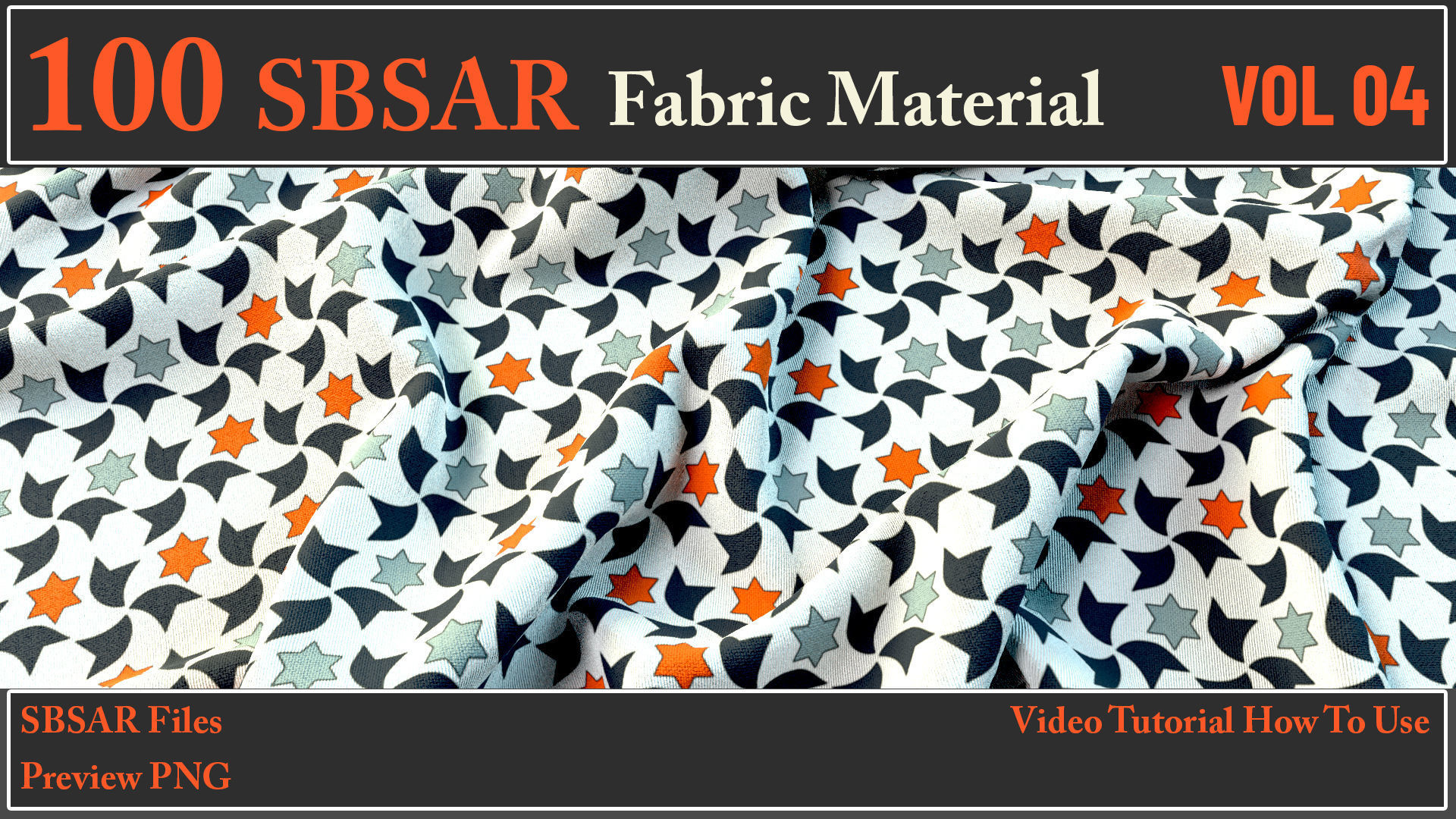 100 SBSAR Files Fabric Materials VOL 04   Texture_35