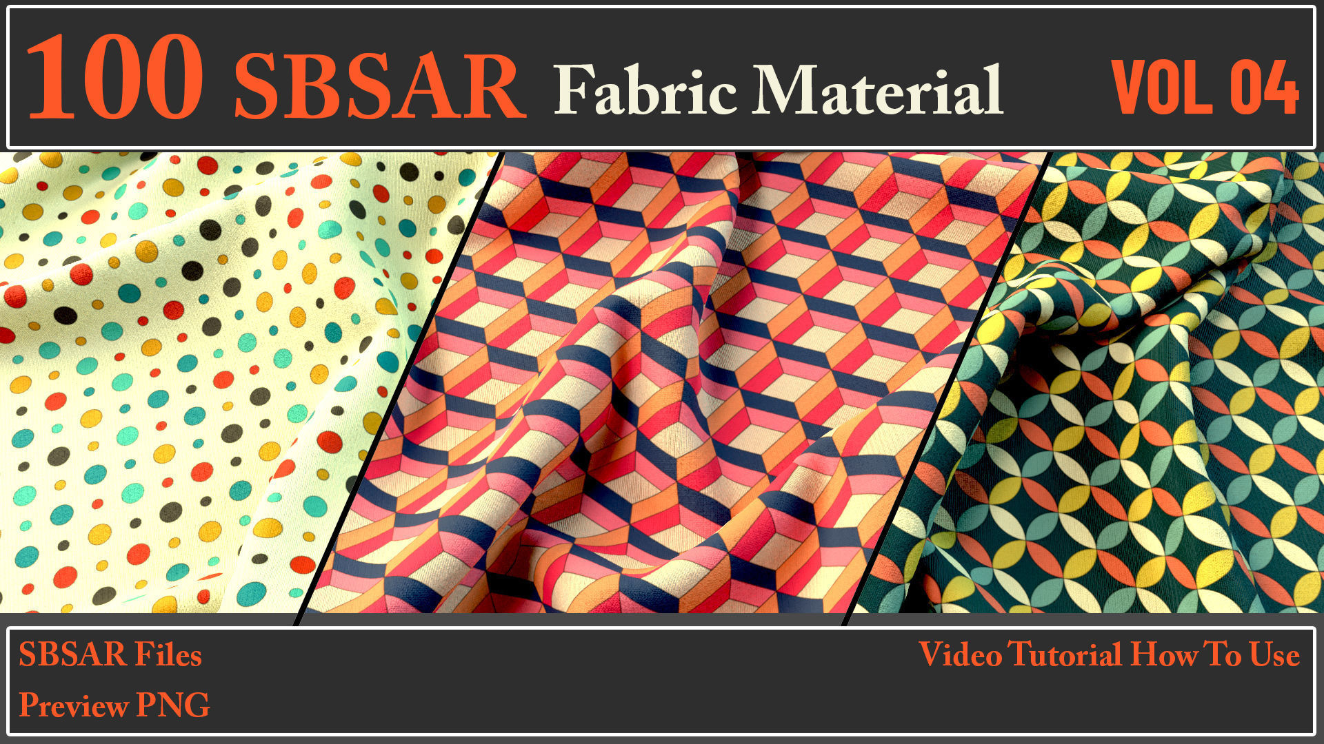 100 SBSAR Files Fabric Materials VOL 04   Texture_3