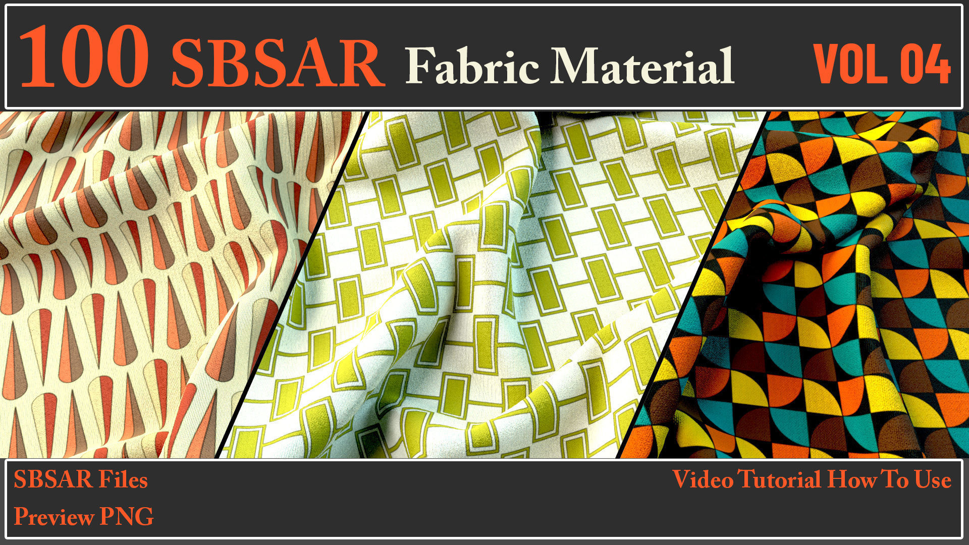 100 SBSAR Files Fabric Materials VOL 04   Texture_5