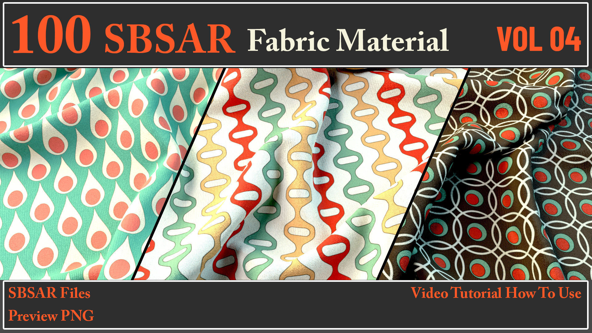 100 SBSAR Files Fabric Materials VOL 04   Texture_31