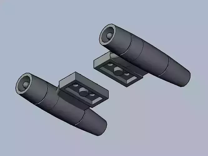 cruisycruise jet engine left and right for brick players