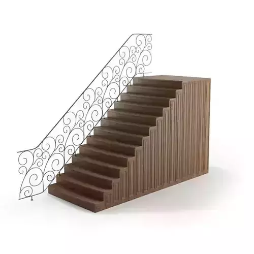 Metal Scroll Work Railing