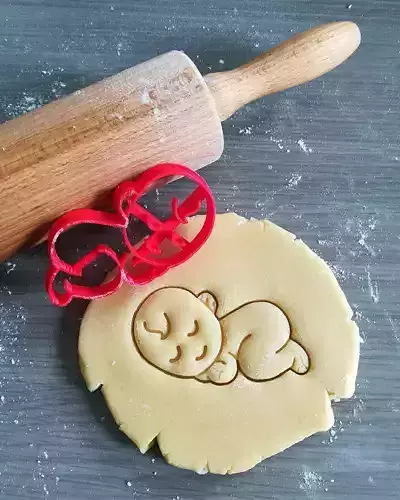 Baby Cookie Cutter 3D print model