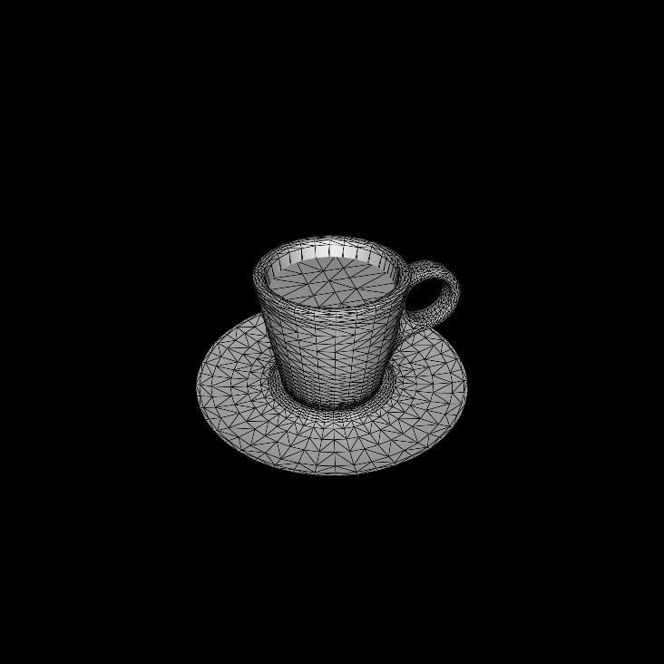 expresso small cup 3D model_1