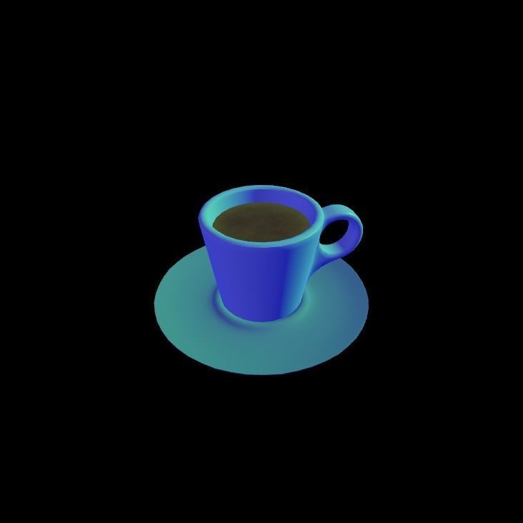 expresso small cup 3D model_7