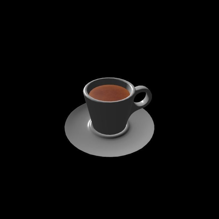expresso small cup 3D model_10