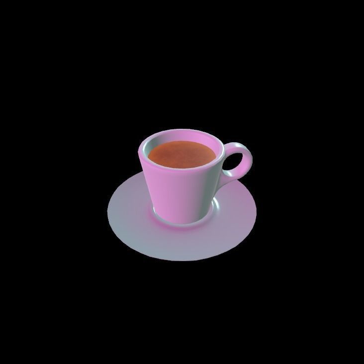expresso small cup 3D model_6