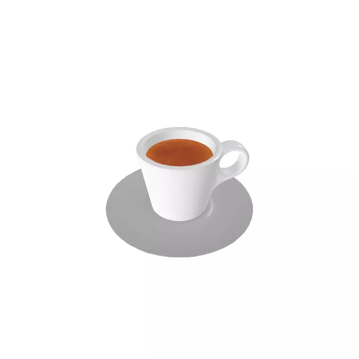 expresso small cup 3D model_0
