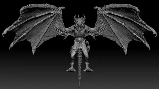 Harpy Vampire High Quality Sculpt