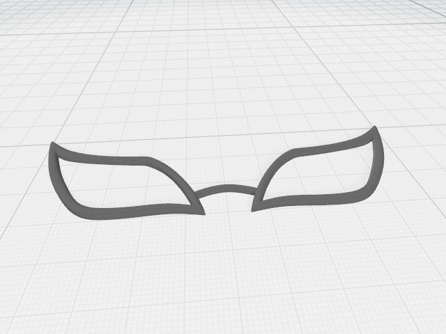 Doflamingo Glasses 3D print model_6